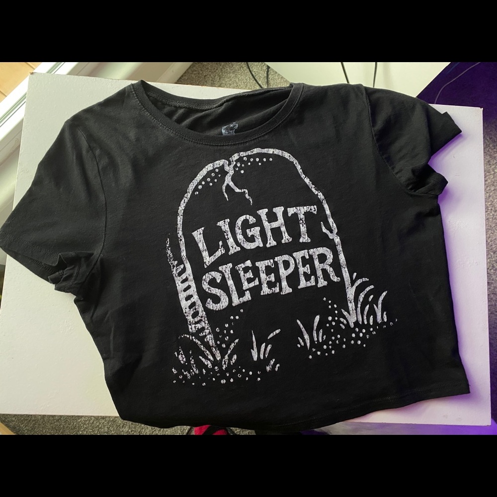Light Sleeper Crop Tee